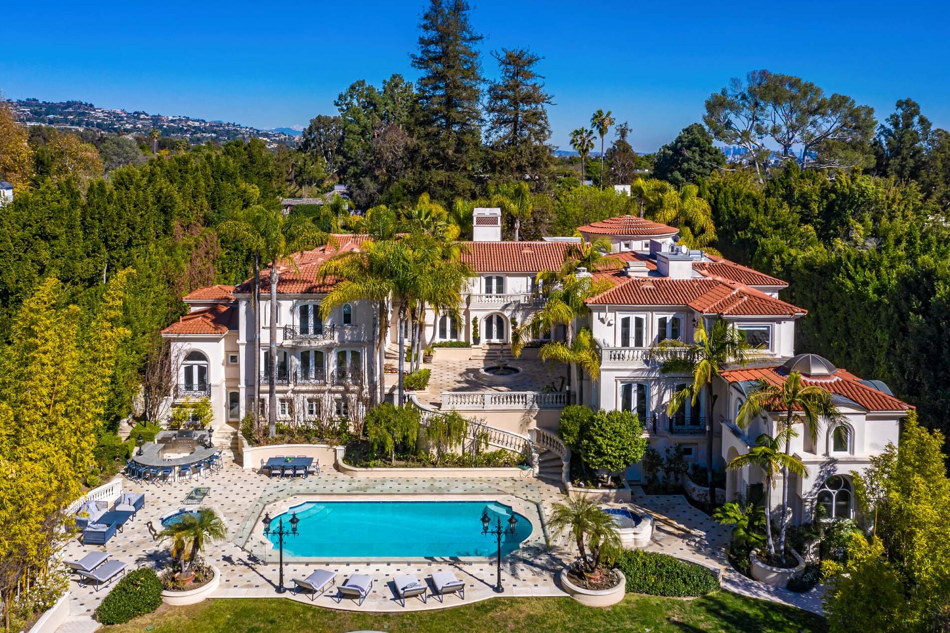 Home of the Week: Prince’s Former $52 Million Bel-Air Estate Comes With a Palatial Indoor Pool