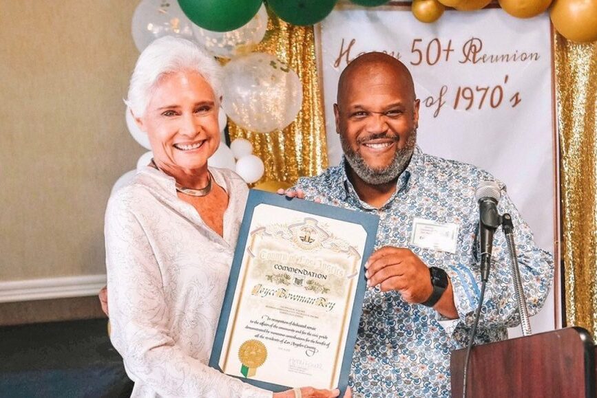 Joyce Rey Honored By L.A. County