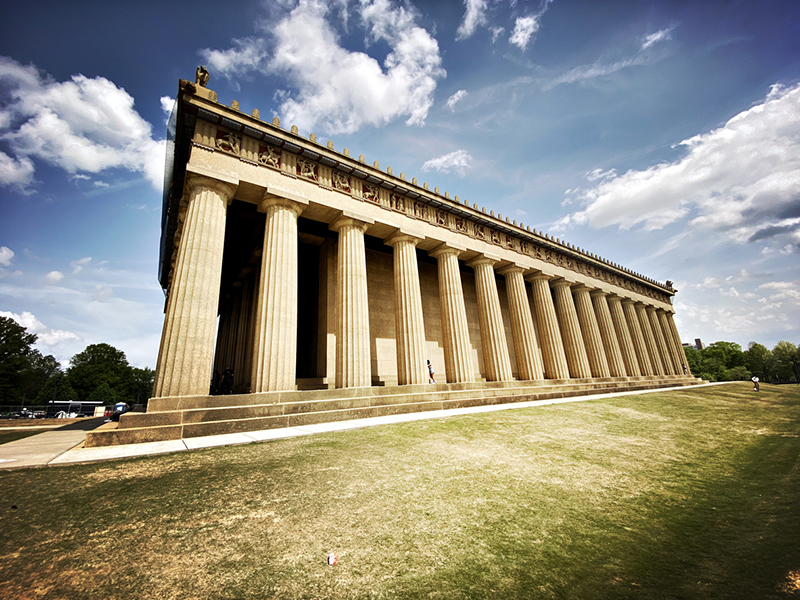 Full Size Parthenon Reproduction in Nashville, Tennessee
