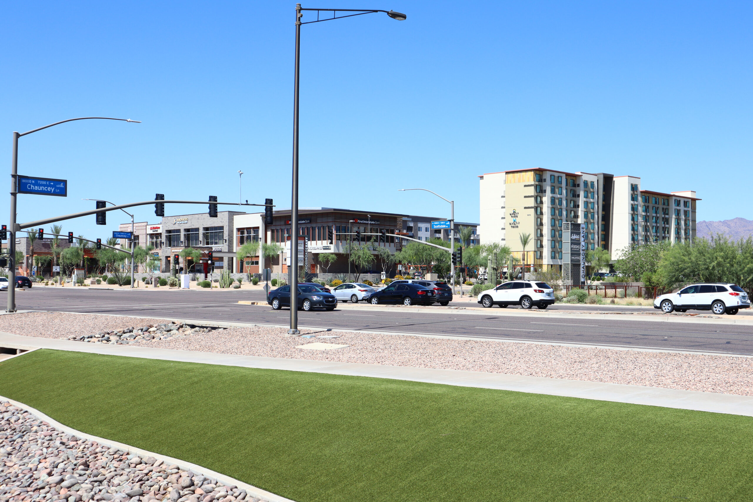 Crossroads East & Hyatt Place.