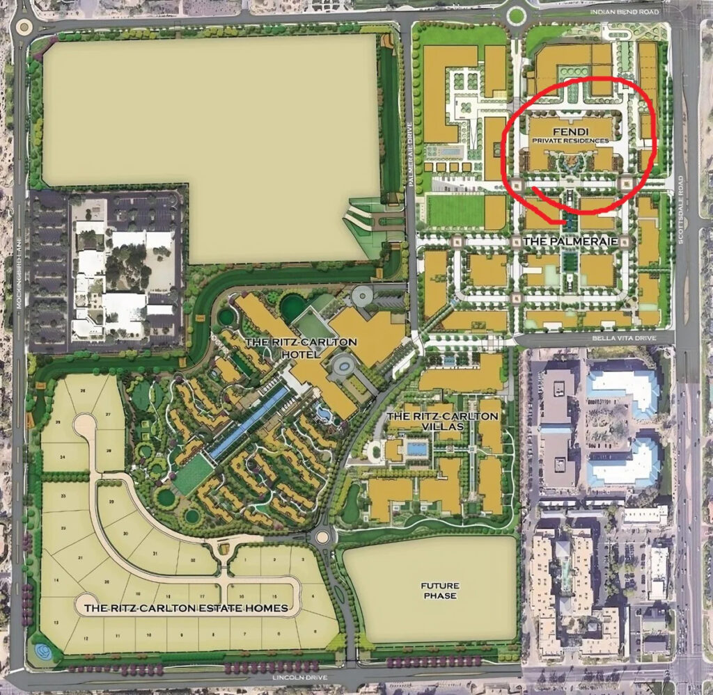 The Ritz-Carlton, Paradise Valley sitemap.