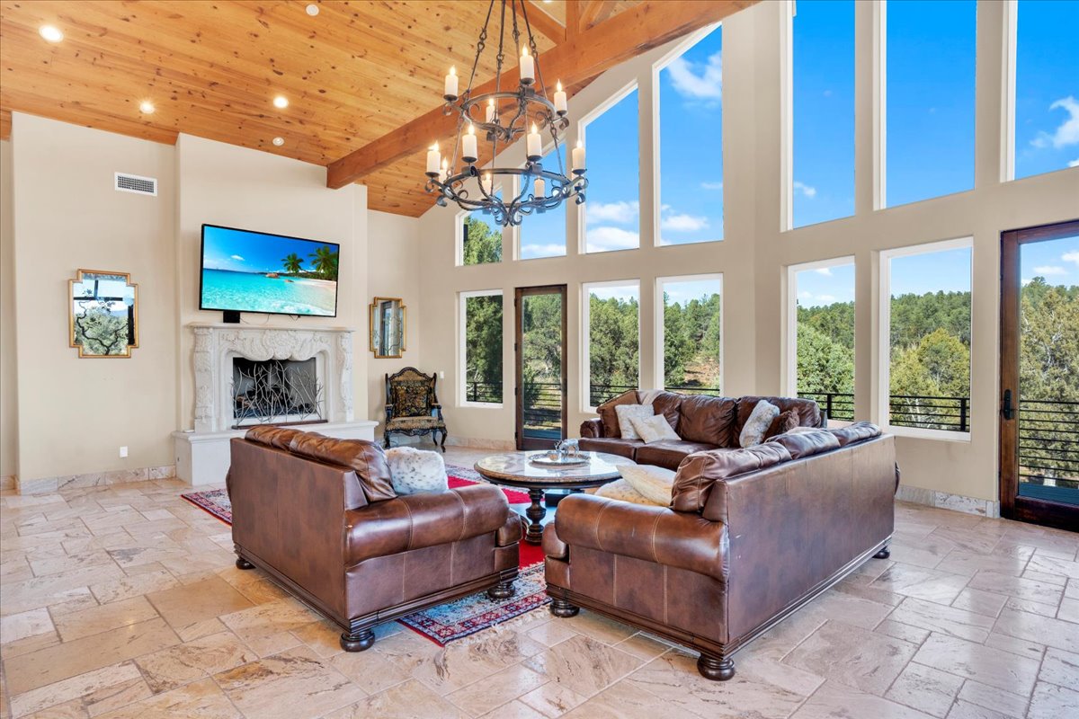 A luxury home in Payson, Arizona's Chaparral Pines.