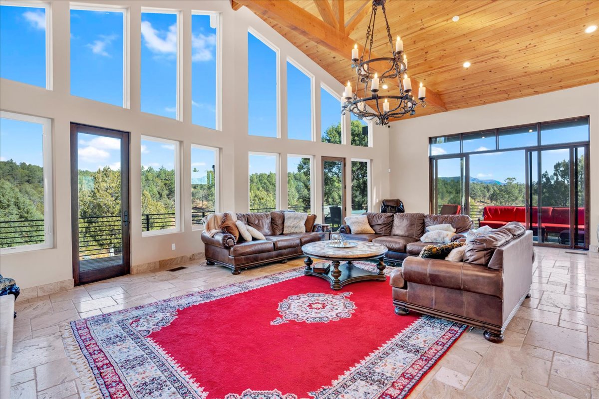 A luxury home in Payson, Arizona's Chaparral Pines.
