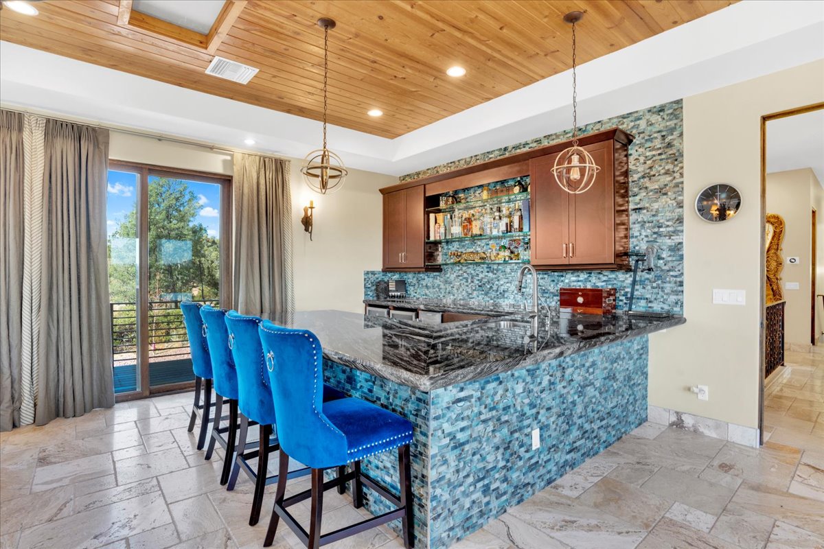 A luxury home in Payson, Arizona's Chaparral Pines.