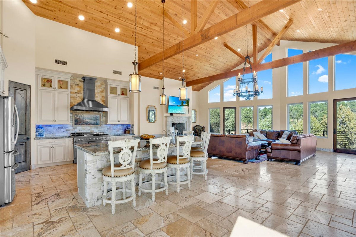 A luxury home in Payson, Arizona's Chaparral Pines.