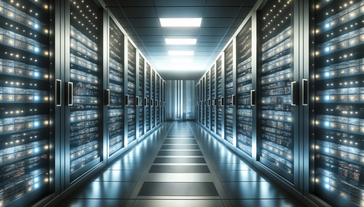 Computer servers.