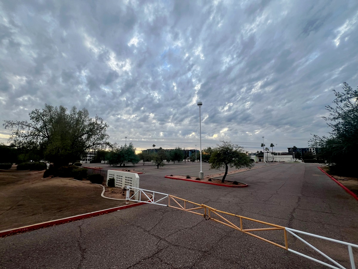 The former site of CrackerJax in Scottsdale.