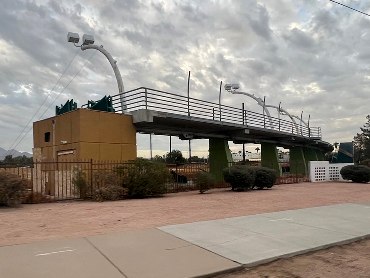 The former site of CrackerJax in Scottsdale.