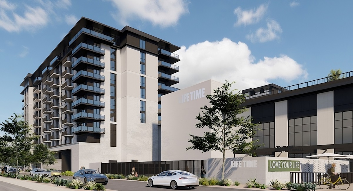Life Time Apartments at Paradise Valley Mall.