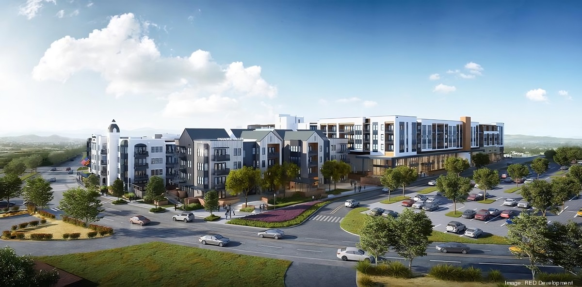Rendering of Paradise Valley Mall.