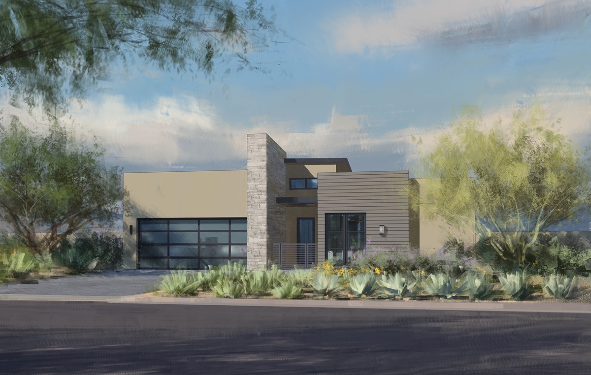 Rendering of The Vibe at Aura.