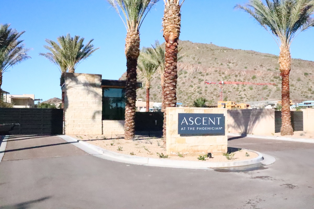 Photo of the guard gate at Ascent