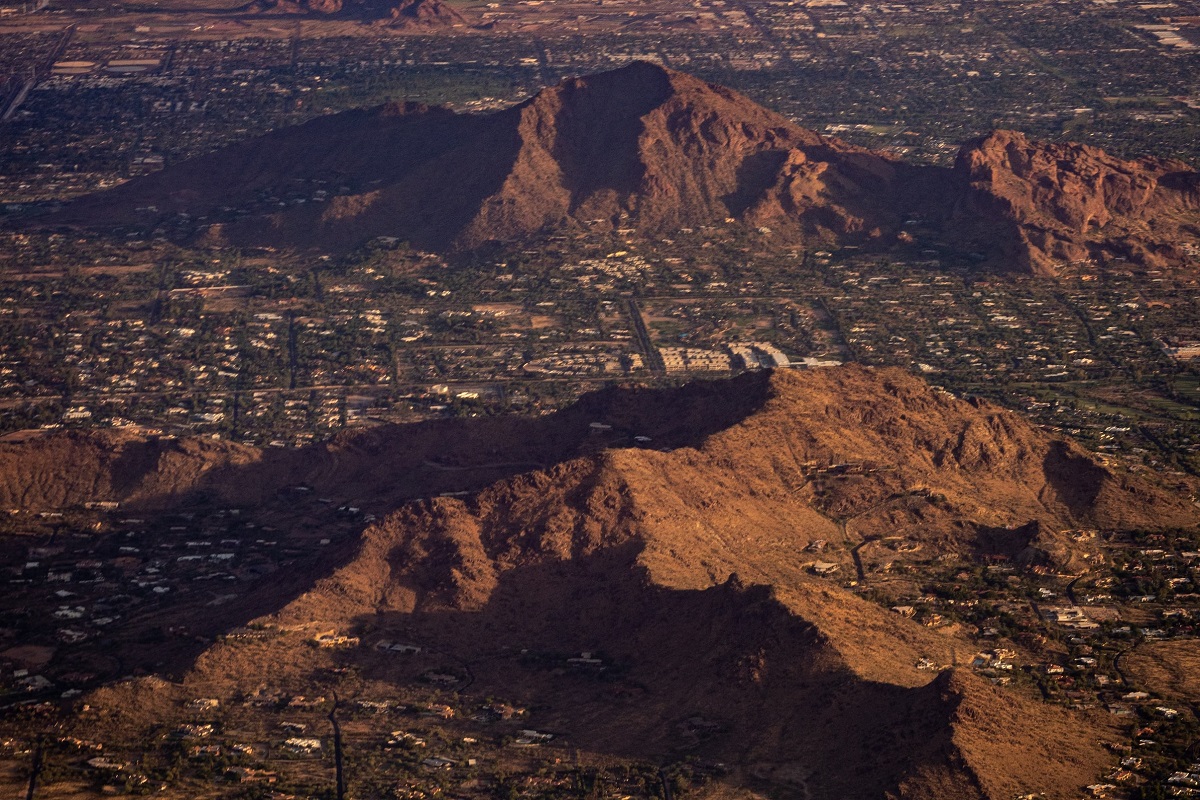 Camelback Mountain And Mummy Mountain