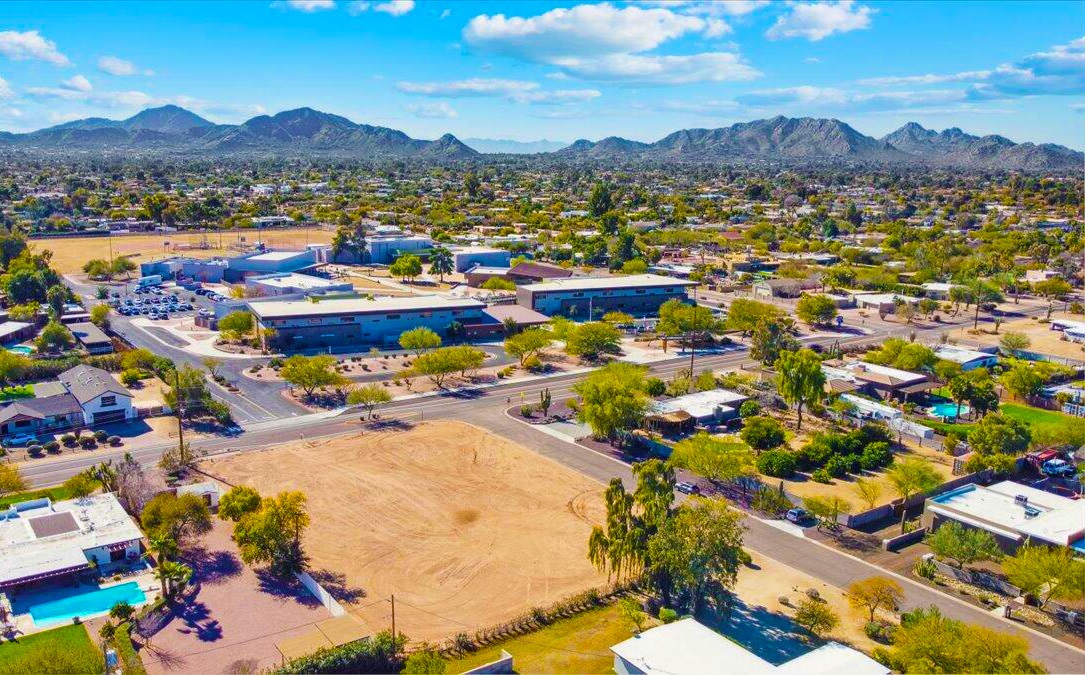 Parcel of land for sale in Scottsdale, Arizona.