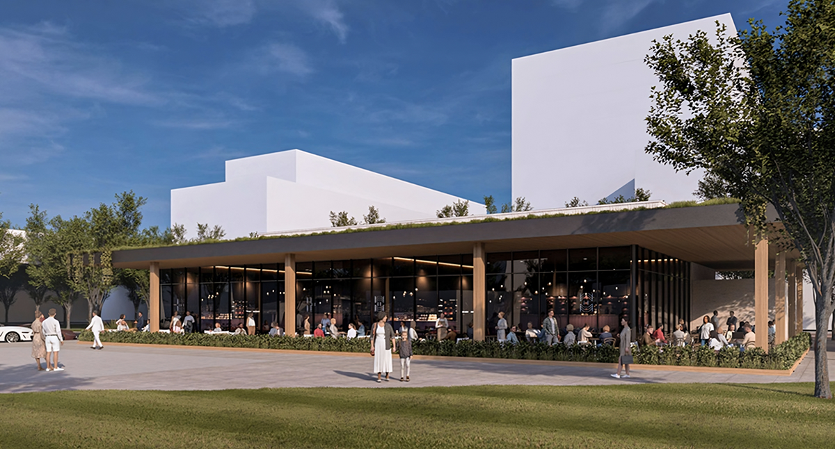 Rendering of The Parque in Scottsdale, Arizona.