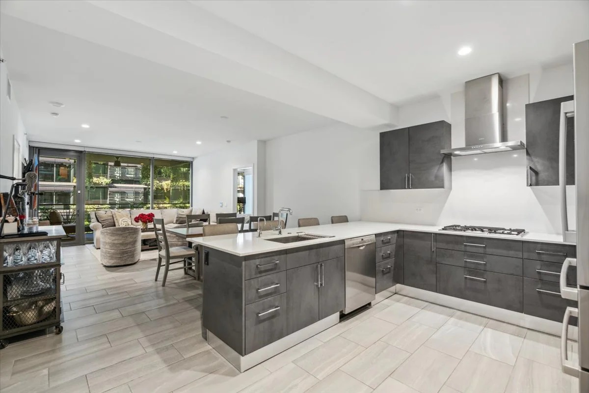 Kitch of a unit at Optima Kierland.
