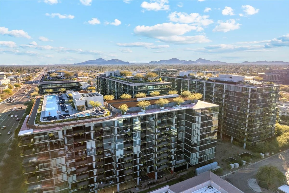 A rare penthouse at Optima Kierland.