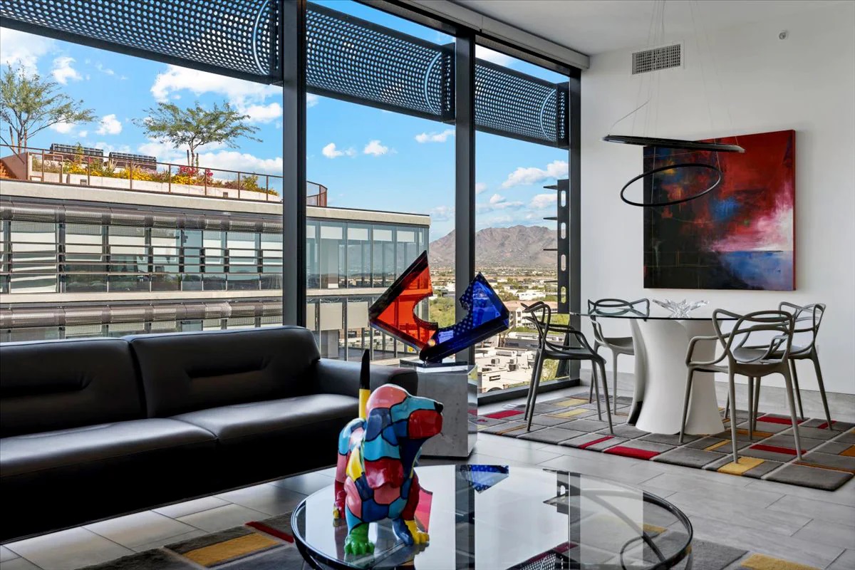 Optima Kierland penthouse condo.