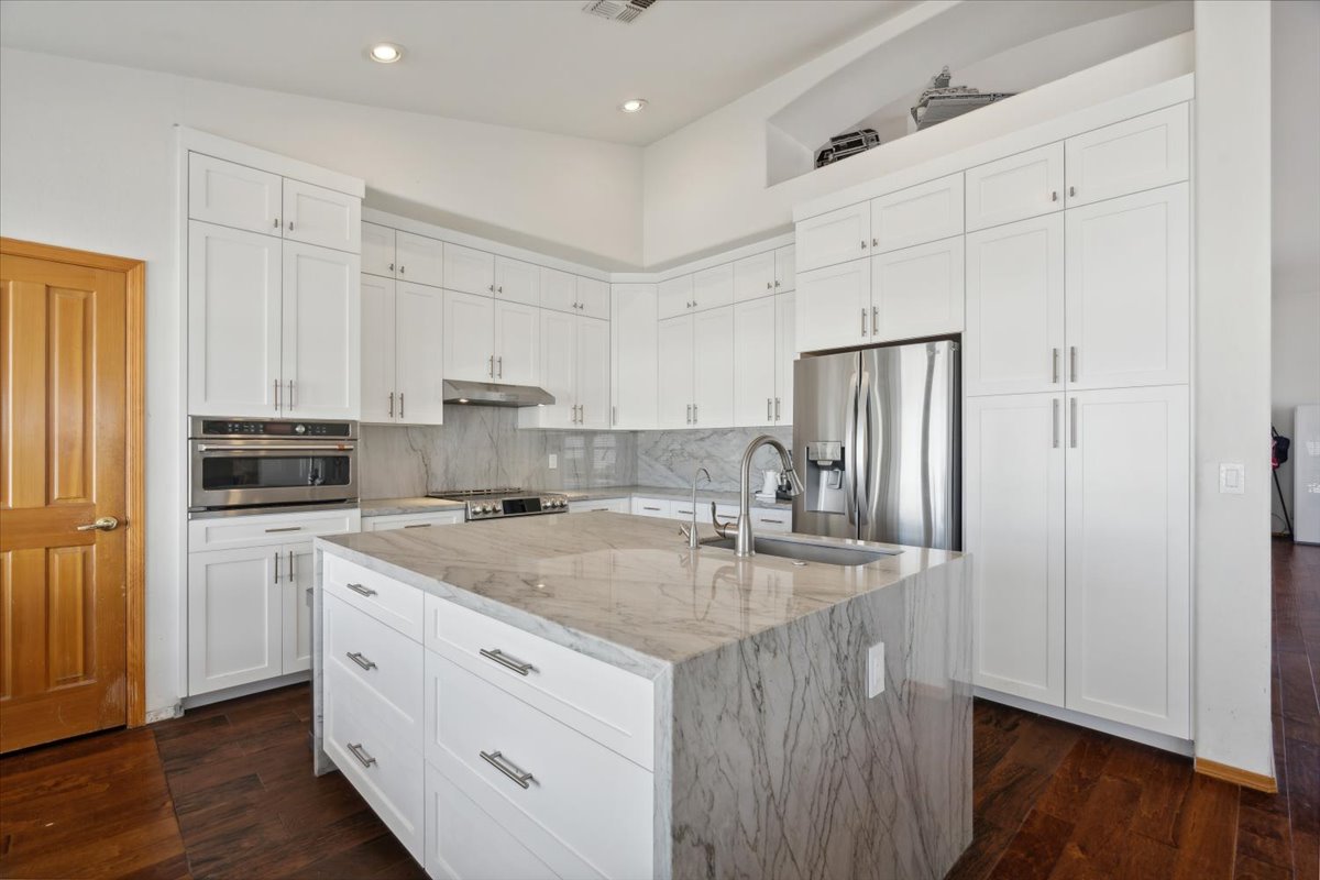 Kitchen of a home in Glendale's, Arizona's Marshall Ranch.