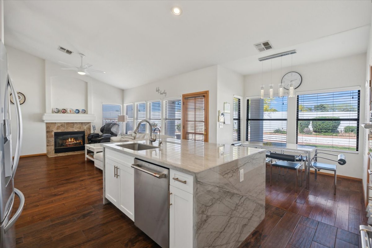 Kitchen of a home in Glendale's, Arizona's Marshall Ranch.