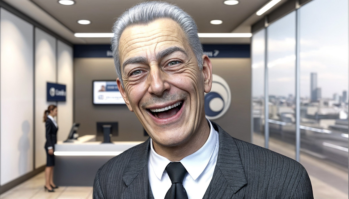 A banking executive.