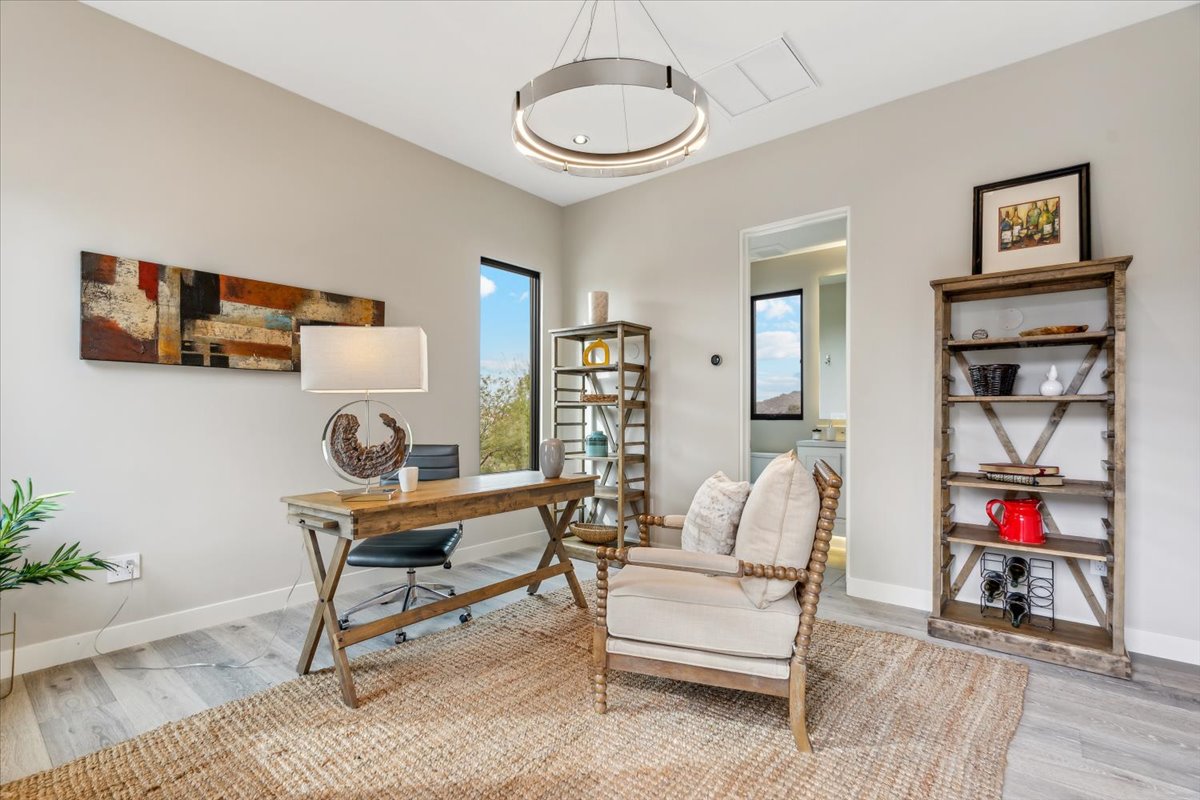 Interior of a luxury home in Scottsdale's Seven Desert Mountain.