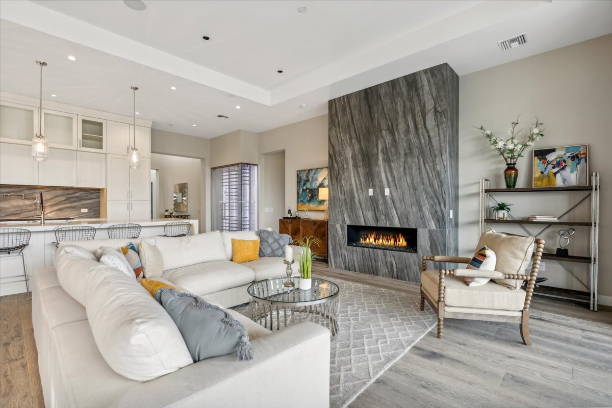 Interior of a luxury home in Scottsdale's Seven Desert Mountain.