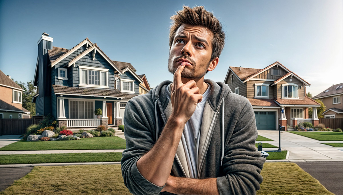 A confused homeowner.