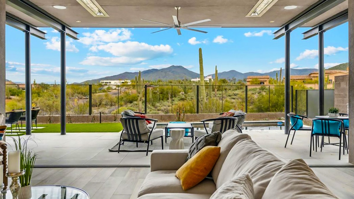 Luxury home in North Scottsdale's Desert Mountain.