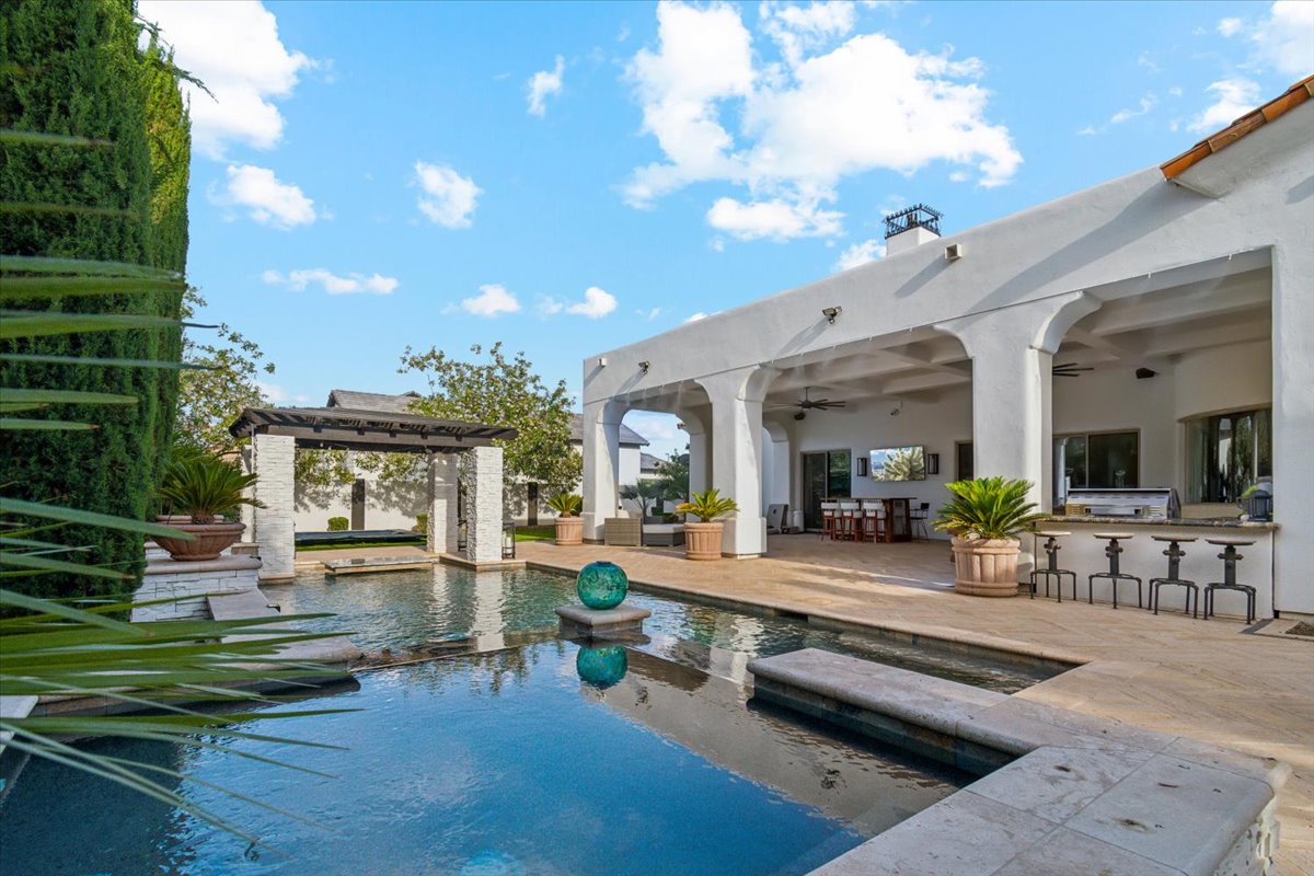 A luxury home in Gilbert, Arizona.