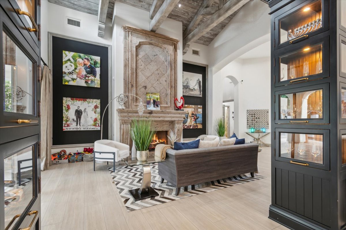A luxury home in Whitewing at Germann Estates.