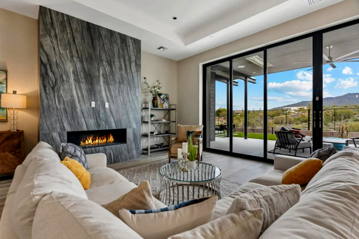Luxury home in North Scottsdale's Desert Mountain.