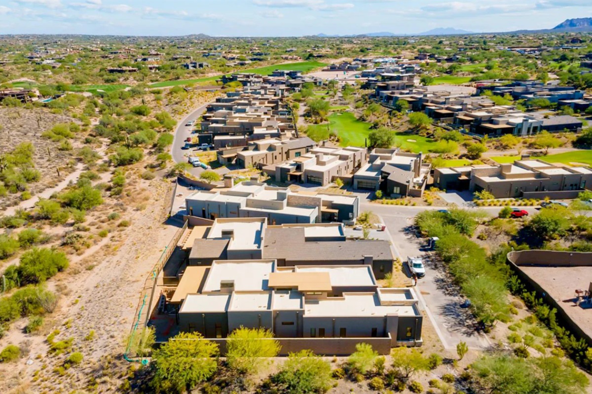 A photo of Desert Mountain in North Scottsdale.