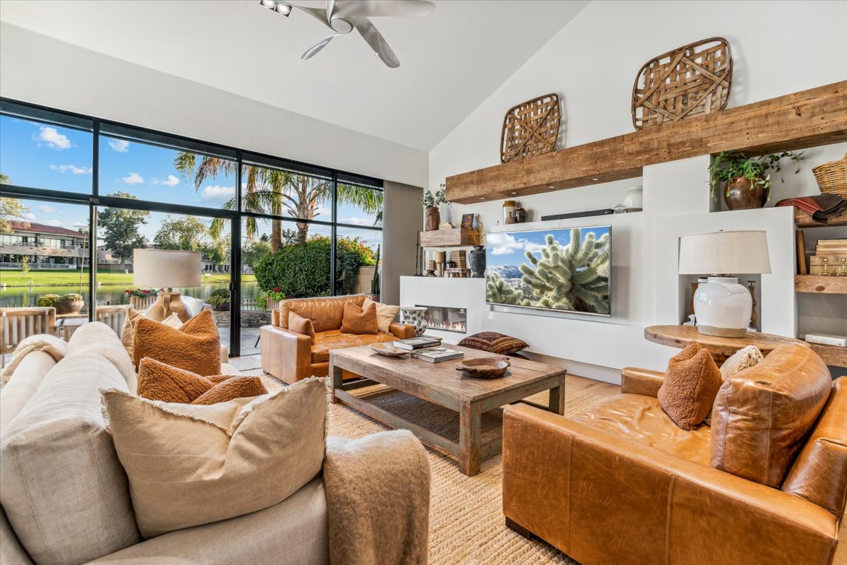 A living room.