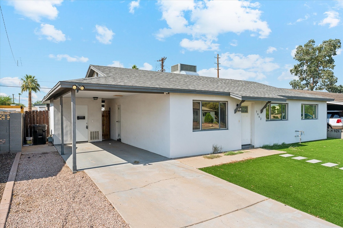 Home for sale in Scottsdale, Arizona's community of McDowell Parkway.