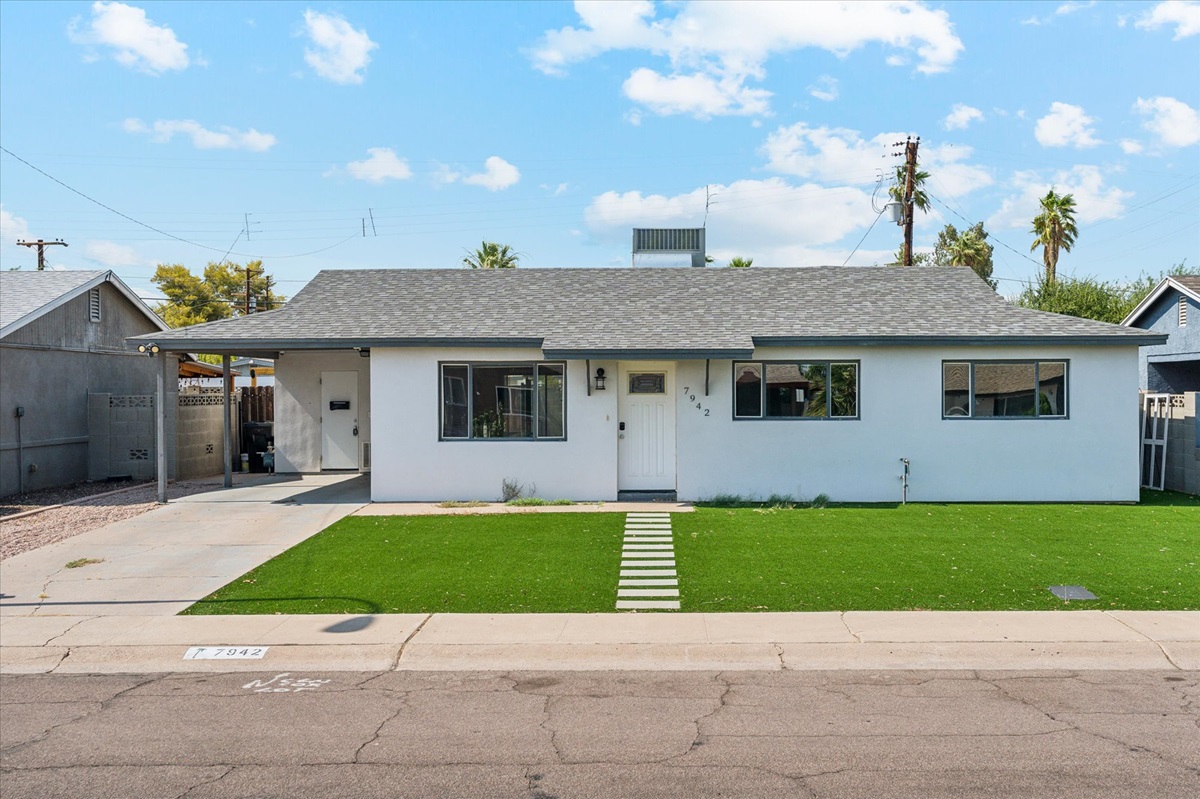Home for sale in Scottsdale, Arizona's community of McDowell Parkway.