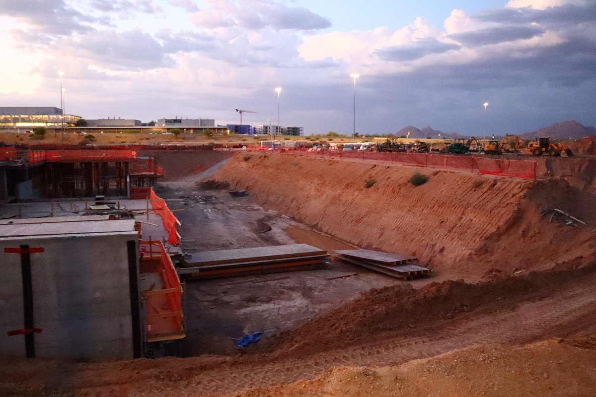 Optima McDowell Mountain under construction in July 2024.