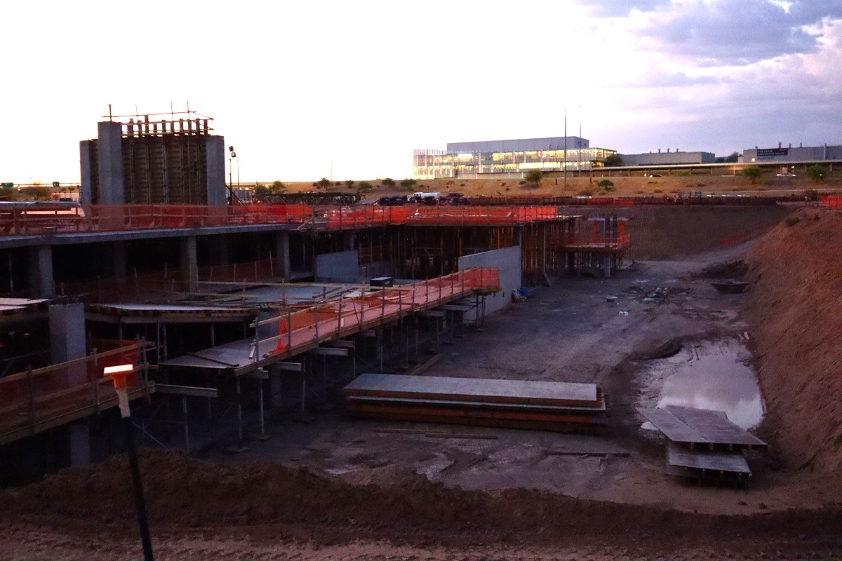 Optima McDowell Mountain under construction in July 2024.