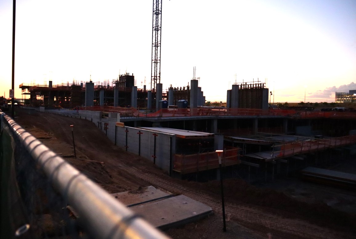 Optima McDowell Mountain under construction in July 2024.
