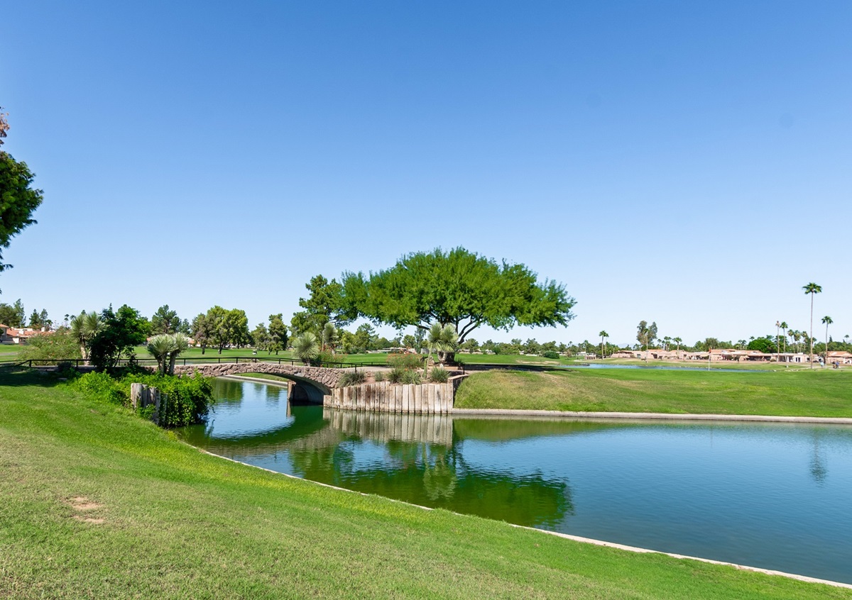 Golf course in Scottsdale, Arizona.