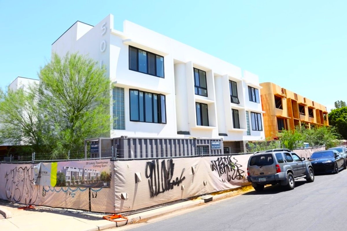Soleil Townhomes in Midtown Phoenix.