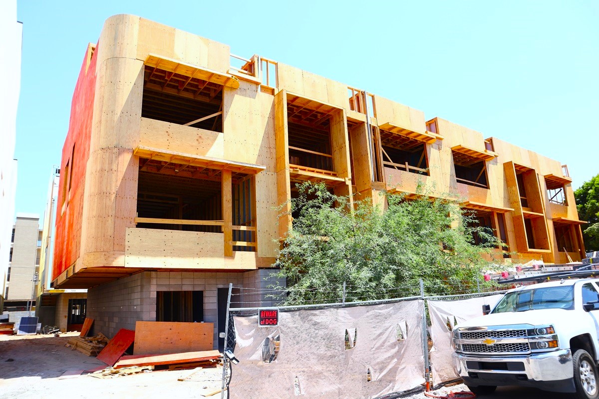 Soleil Townhomes in Midtown Phoenix.