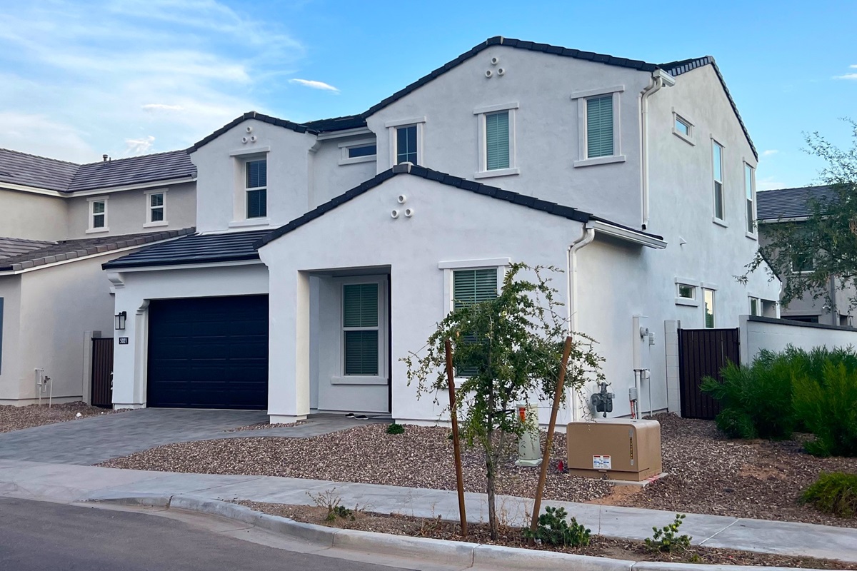 A new home in Arizona.