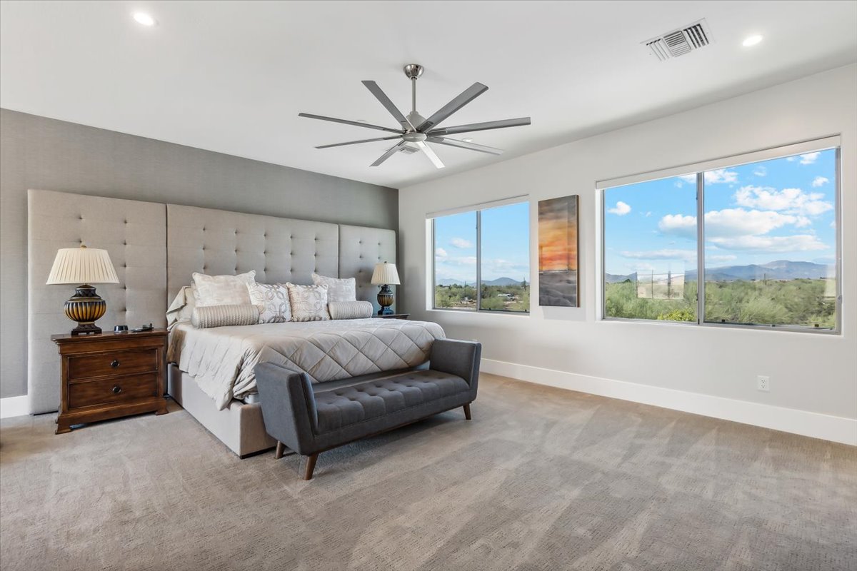 A luxury home in Cave Creek's subdivision of Montevista.
