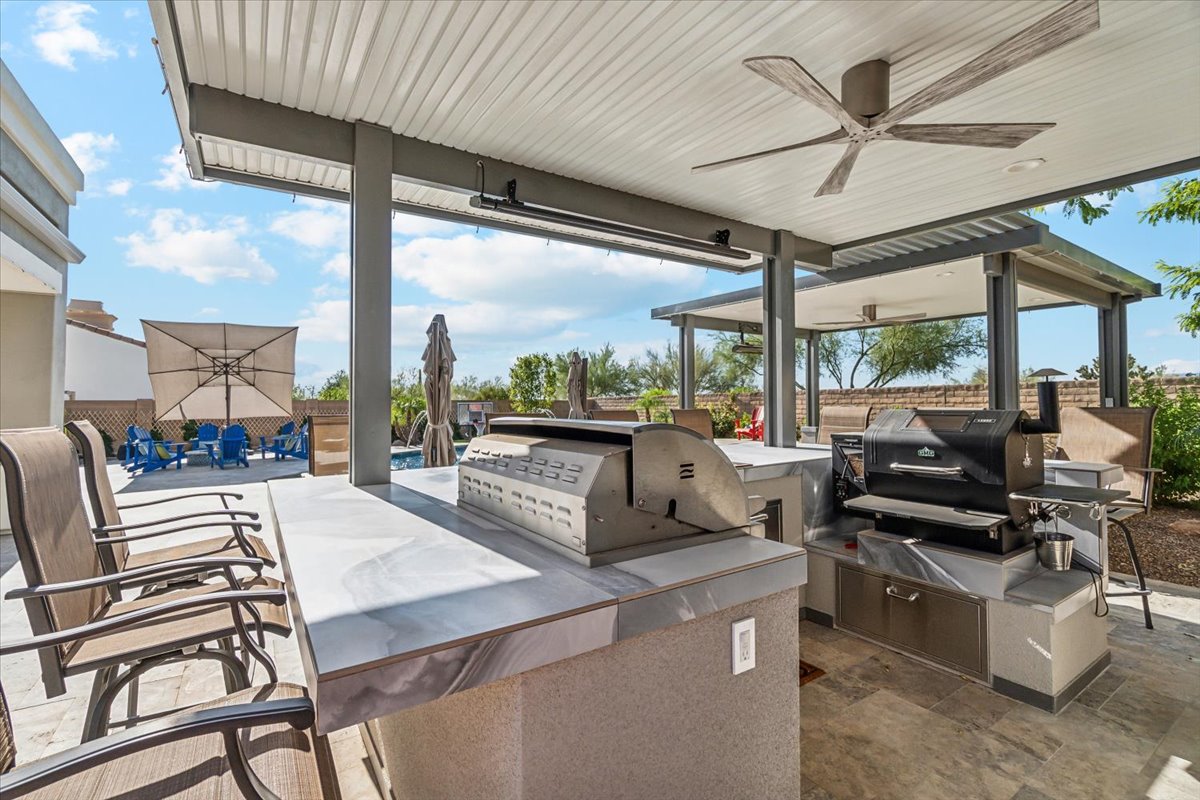 A luxury home in Cave Creek's subdivision of Montevista.