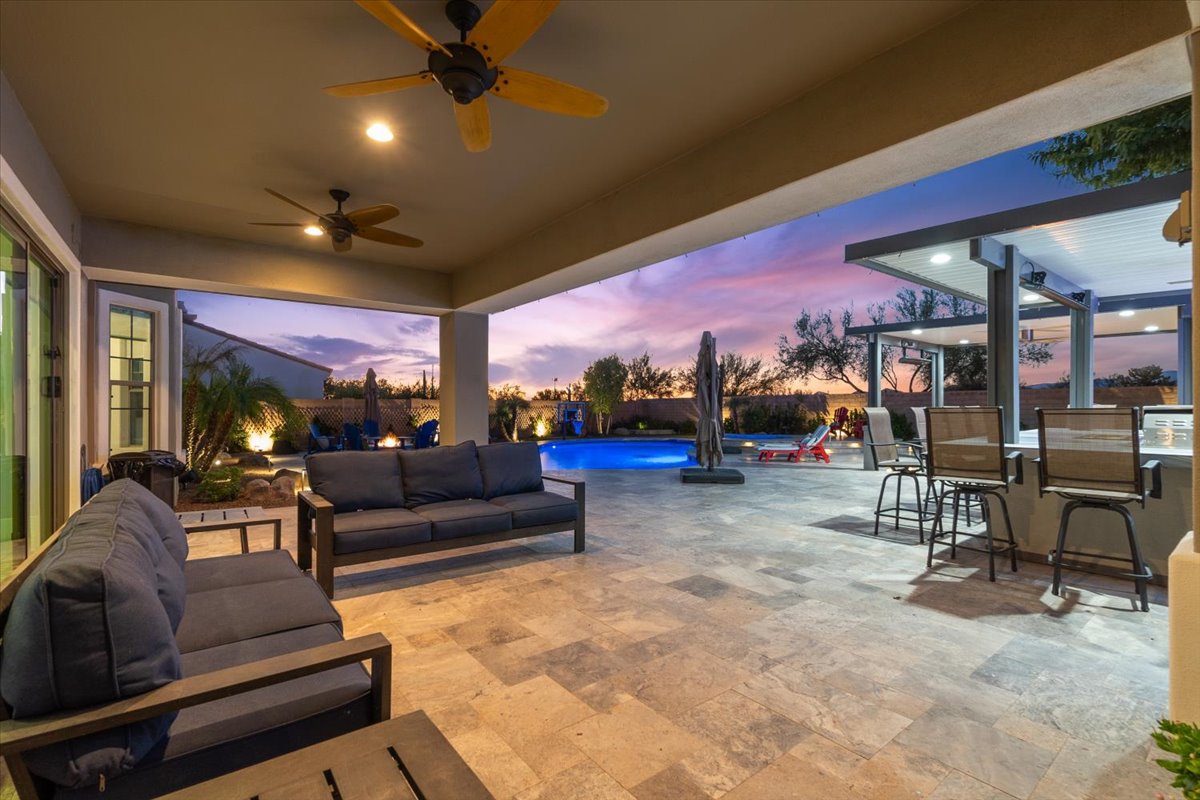 A luxury home in Cave Creek's subdivision of Montevista.