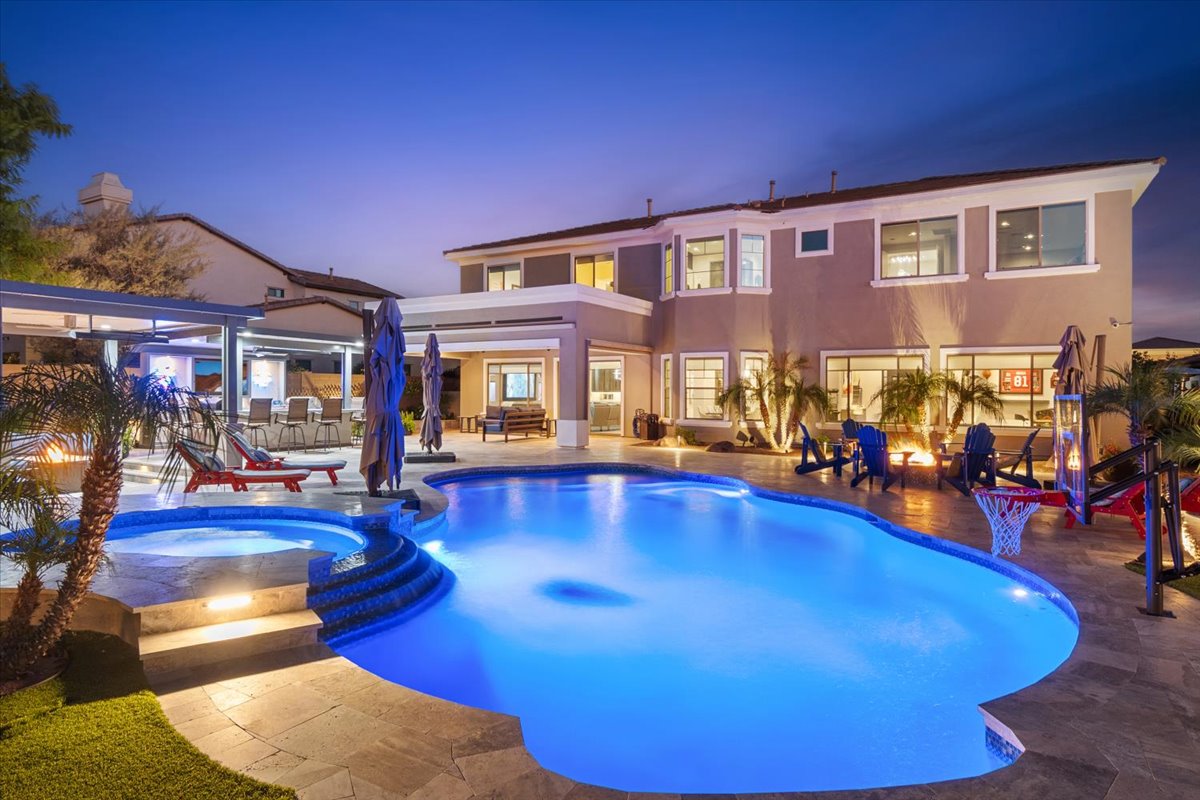 A luxury home in Cave Creek's subdivision of Montevista.
