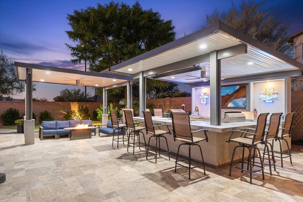 A luxury home in Cave Creek's subdivision of Montevista.