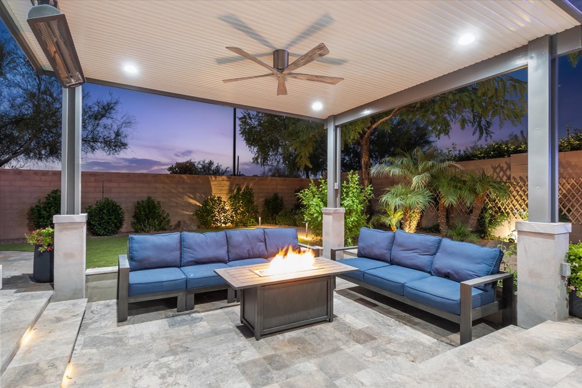 A luxury home in Cave Creek's subdivision of Montevista.