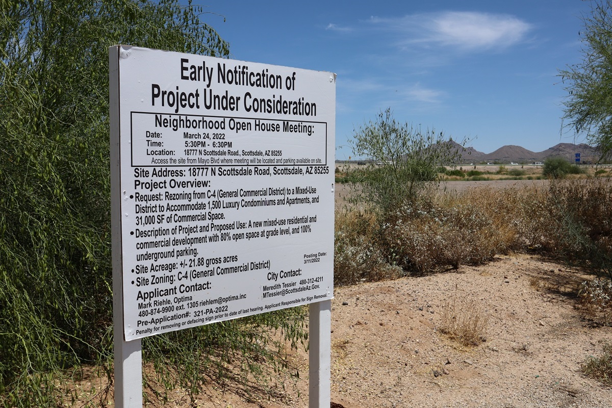 A parcel of land in Greater Phoenix.